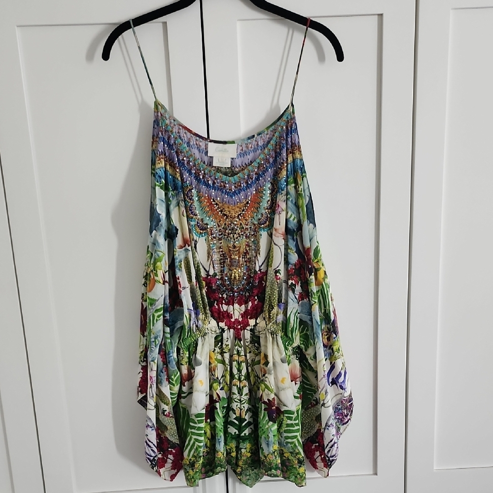 Camilla Multicolor Floral Romper